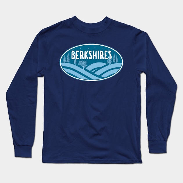 Berkshires Massachusetts Outdoors Long Sleeve T-Shirt by esskay1000